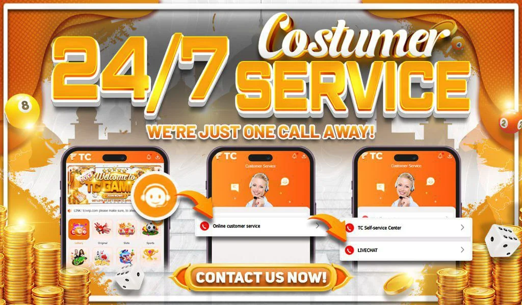 TC Game customer service artwork